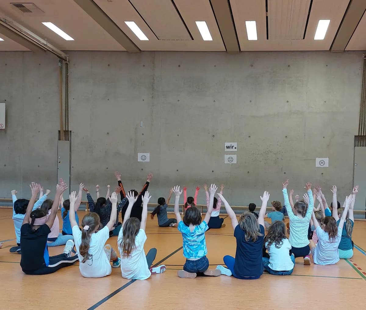 Die Turnhalle der Regenbogenschule für Sport und Bewegung